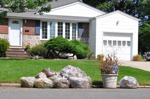 Recycling bins and business waste segregation