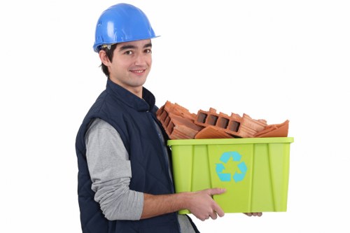 Eco-friendly disposal during garage clearance