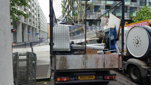 Recycling old furniture in East London